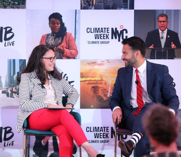 NY Climate week two speakers